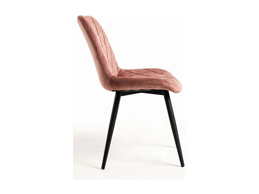 Packs Sillas Comedor - Pack 4 Sillas Min Terciopelo - Rosa