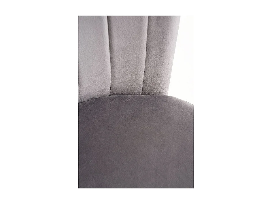 Sillas Comedor - Silla Luk Terciopelo - Gris oscuro