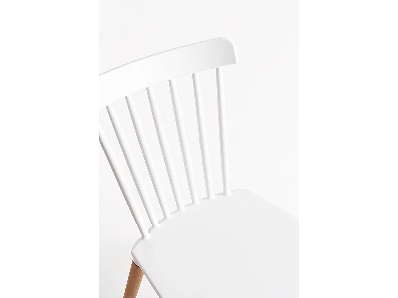 Packs Sillas Comedor - Pack 2 Sillas Leka - Blanco