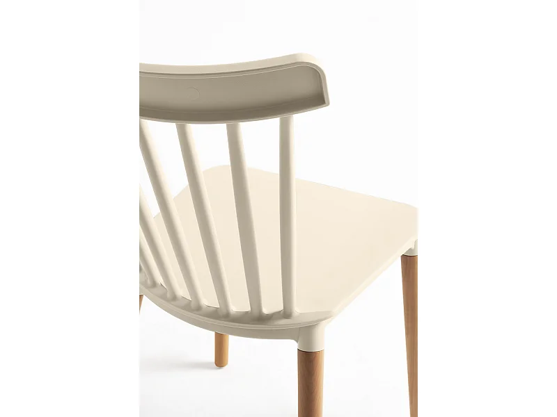 Packs Sillas Comedor - Pack 4 Sillas Leka - Beige