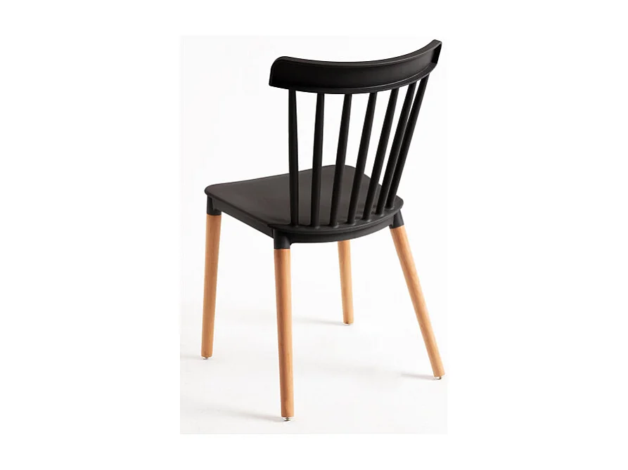 Sillas Comedor - Silla Leka - Negro