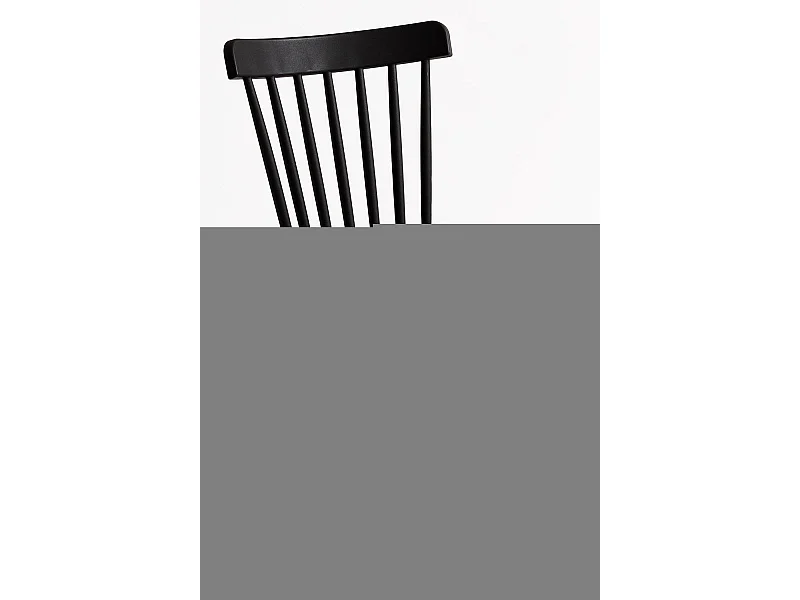 Sillas Comedor - Silla Leka - Negro