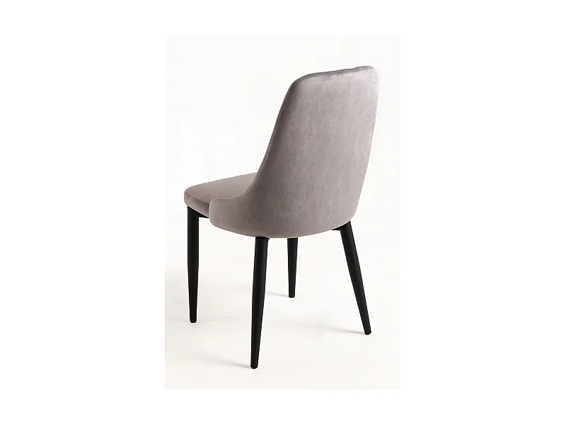 Packs Sillas Comedor - Pack 2 Sillas Kan Terciopelo - Gris