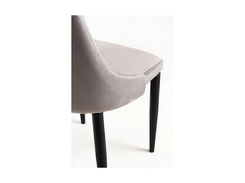 Packs Sillas Comedor - Pack 2 Sillas Kan Terciopelo - Gris