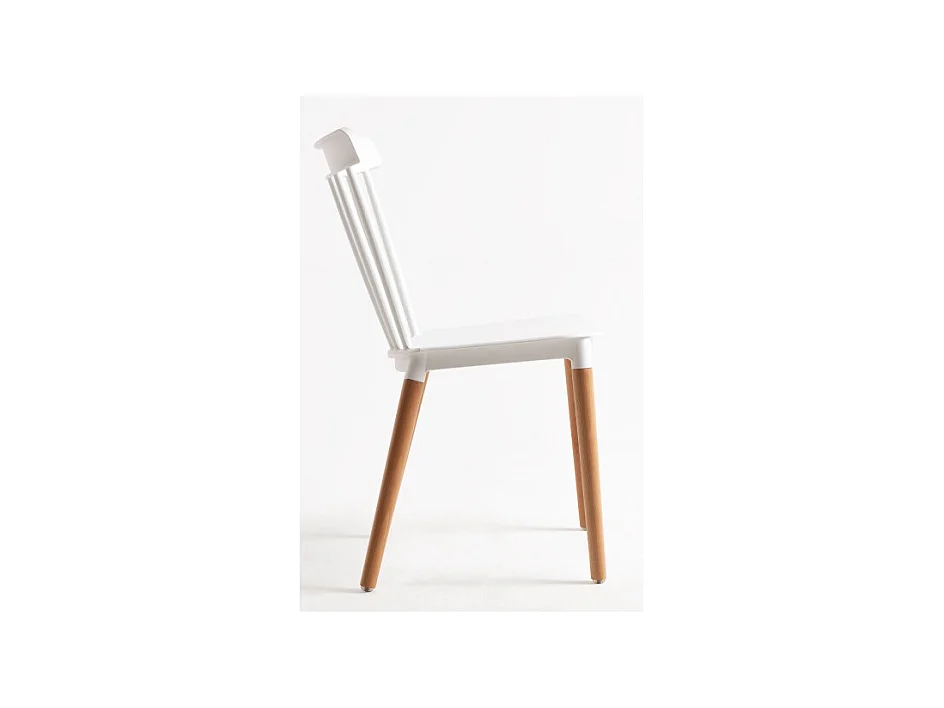 Packs Sillas Comedor - Pack 6 Sillas Leka - Blanco