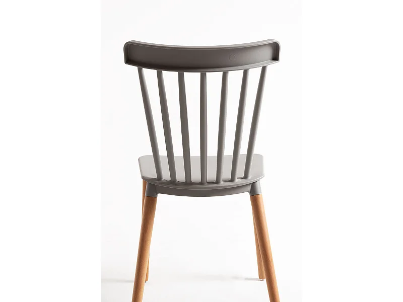 Packs Sillas Comedor - Pack 2 Sillas Leka - Gris