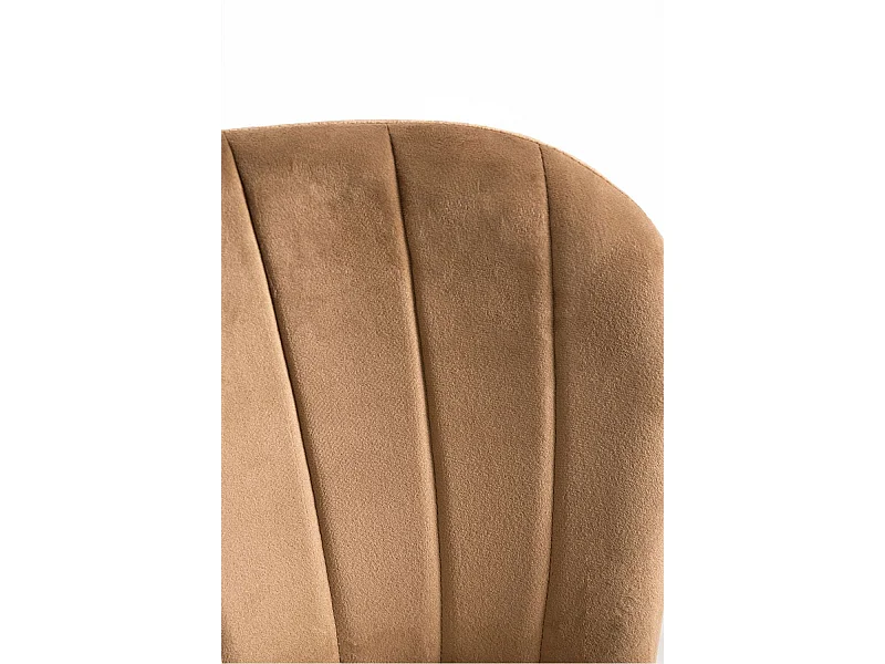 Sillas Comedor - Silla Luk Terciopelo - Marrón claro