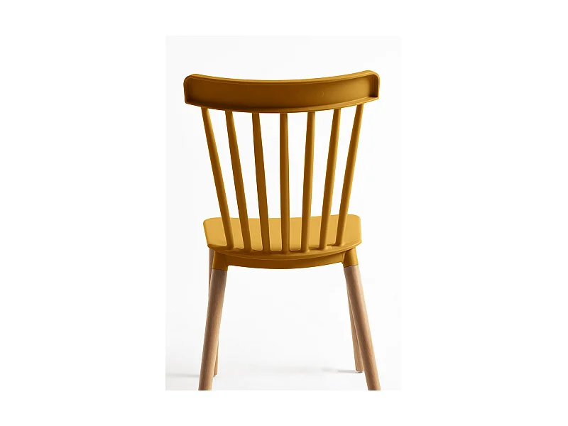 Packs Sillas Comedor - Pack 4 Sillas Leka - Mostaza