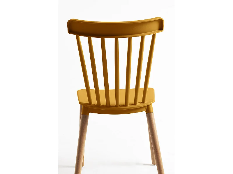 Packs Sillas Comedor - Pack 4 Sillas Leka - Mostaza