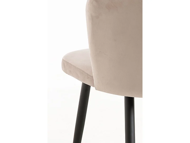 Packs Sillas Comedor - Pack 6 Sillas Luk Terciopelo - Beige