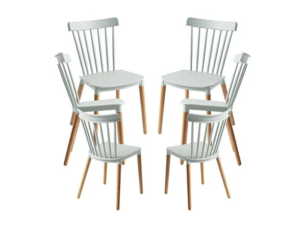 Packs Sillas Comedor - Pack 6 Sillas Leka - Celadón