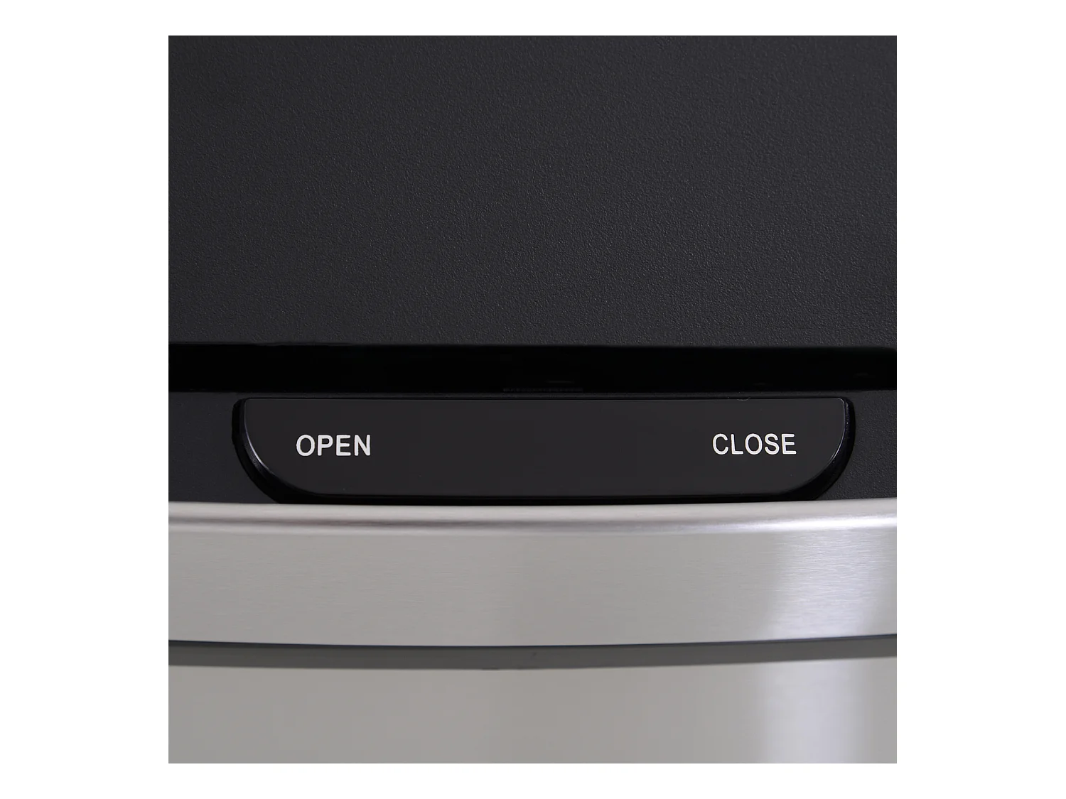 Cubo de basura gris 42x30x81cm HOMCOM