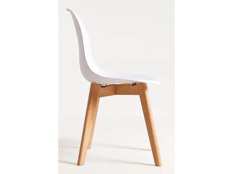 Packs Sillas Comedor - Pack 4 Sillas Kelen - Blanco