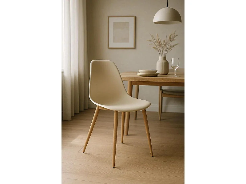 Sillas Comedor - Silla Mykle - Beige