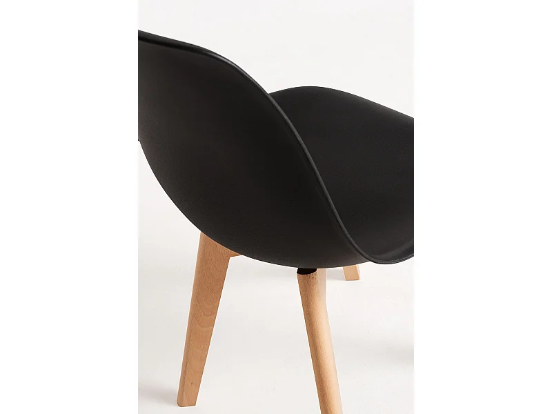 Packs Sillas Comedor - Pack 4 Sillas Kelen - Negro