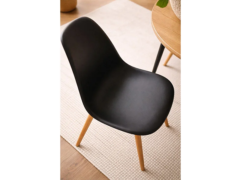 Packs Sillas Comedor - Pack 4 Sillas Kelen - Negro