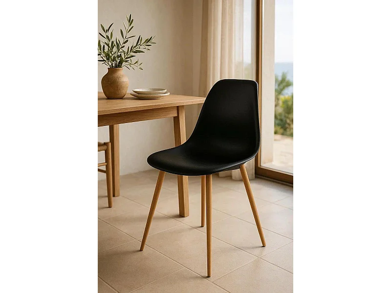 Sillas Comedor - Silla Mykle - Negro