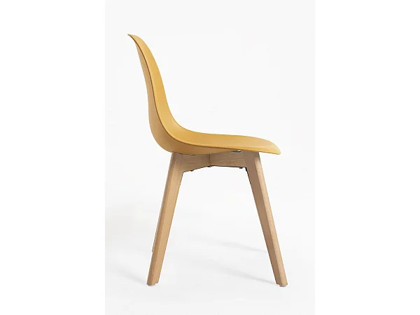 Packs Sillas Comedor - Pack 2 Sillas Kelen - Mostaza