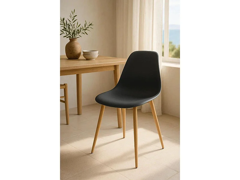 Sillas Comedor - Silla Mykle - Gris oscuro