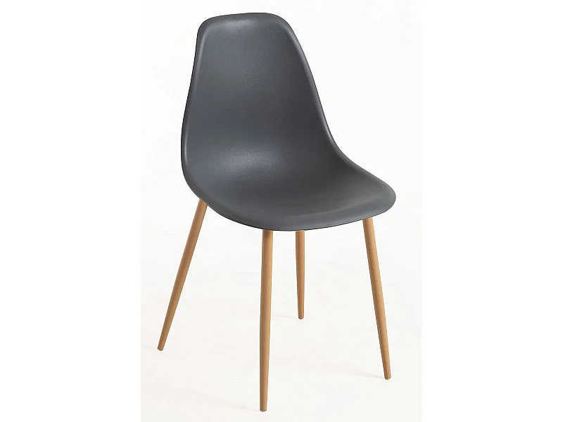 Sillas Comedor - Silla Mykle - Gris oscuro