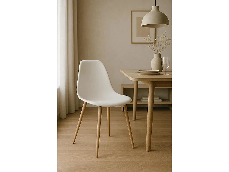 Sillas Comedor - Silla Mykle - Blanco