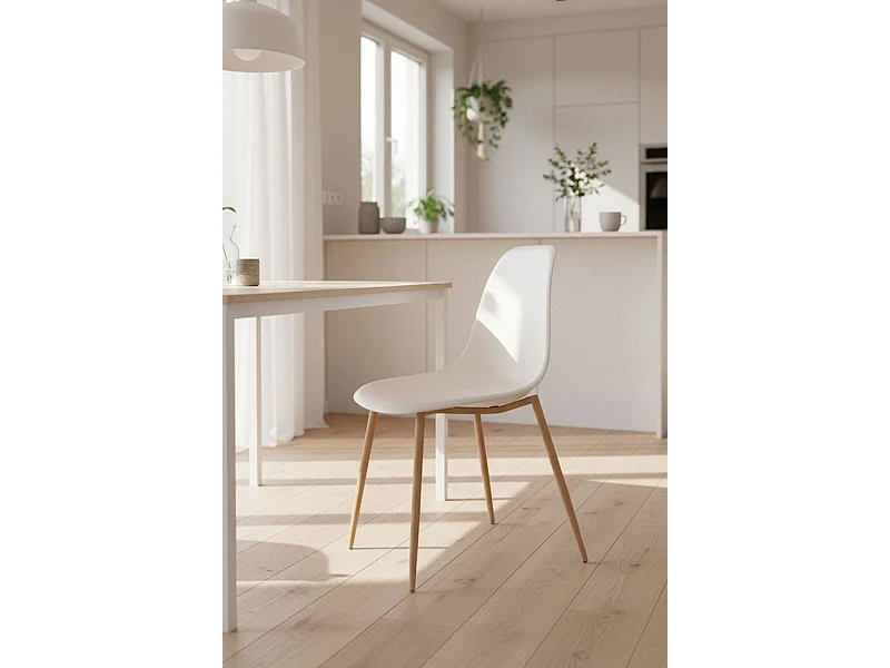 Sillas Comedor - Silla Mykle - Blanco