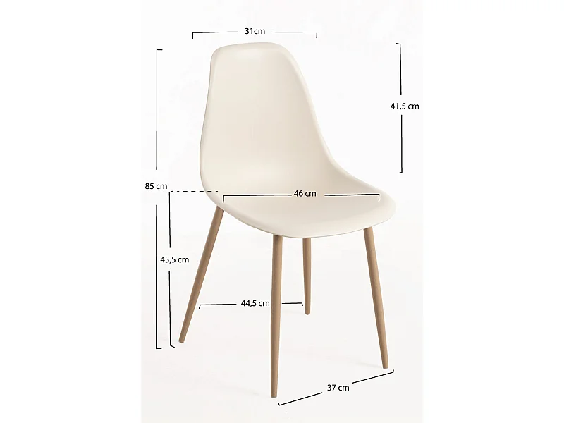 Packs Sillas Comedor - Pack 6 Sillas Mykle - Beige