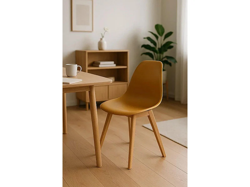 Sillas Comedor - Silla Kelen - Mostaza