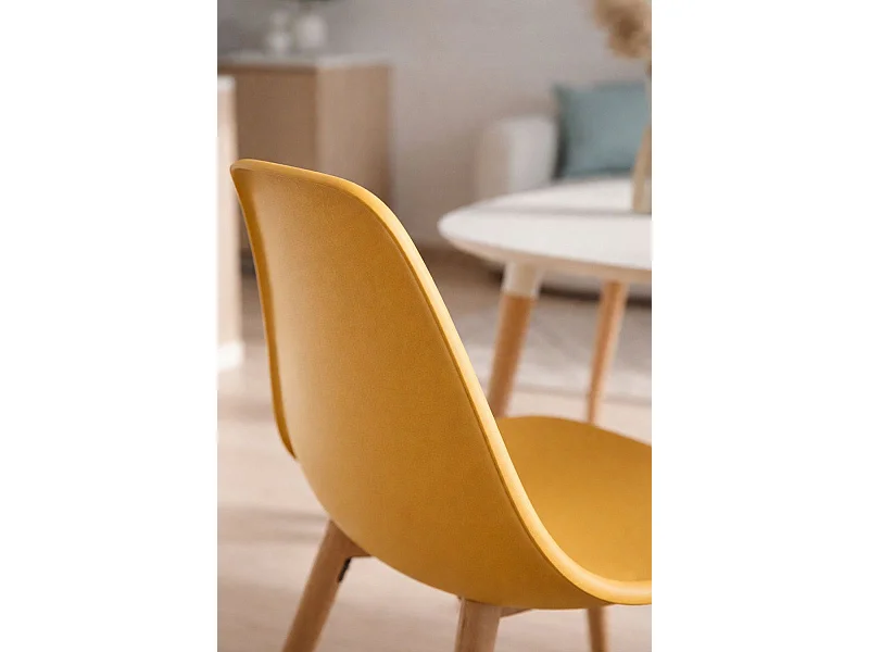 Sillas Comedor - Silla Kelen - Mostaza