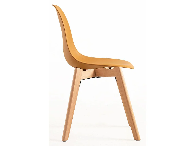 Packs Sillas Comedor - Pack 4 Sillas Kelen - Mostaza