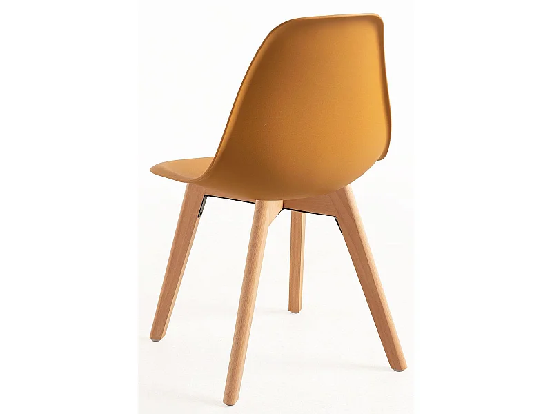 Packs Sillas Comedor - Pack 4 Sillas Kelen - Mostaza