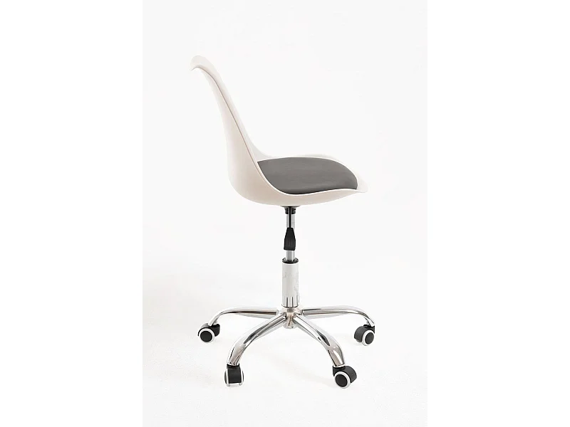 Silla de Oficina Blanca y Negro Neo - Máxima Ergonomía - Ideal para Escritorio y Gaming