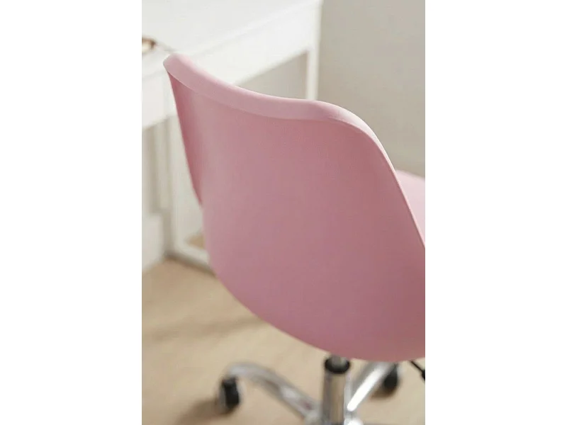 Silla de Oficina Neo en Rosa - Máxima Ergonomía - Ideal para Escritorio y Gaming