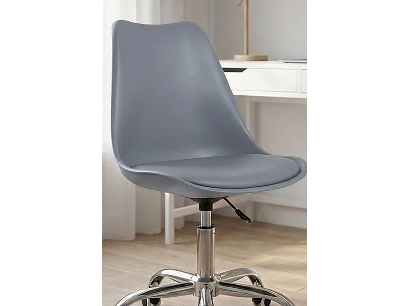 Silla de EscritorioGris oscuro Neo - Máxima Ergonomía - Ideal para Escritorio y Gaming