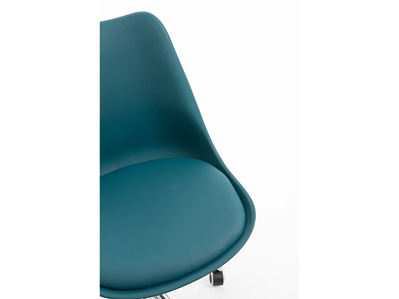 Silla de Oficina Neo en Verde azulado - Máxima Ergonomía - Ideal para Escritorio y Gaming