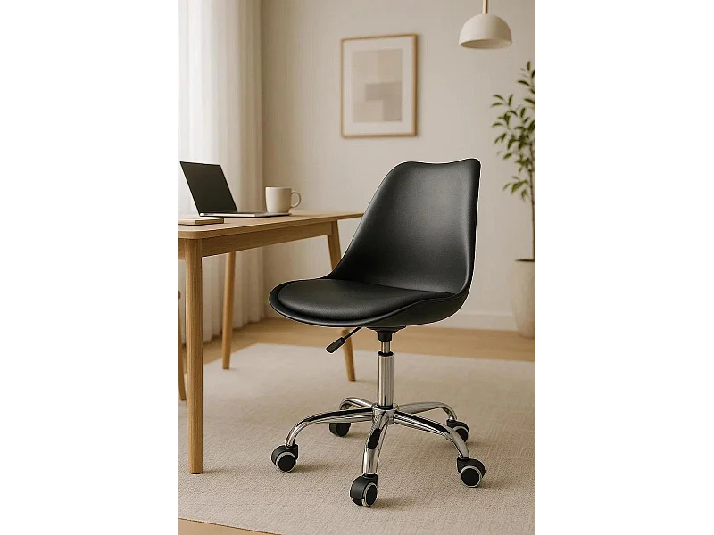 Silla de Oficina Negra Neo - Máxima Ergonomía - Ideal para Escritorio y Gaming