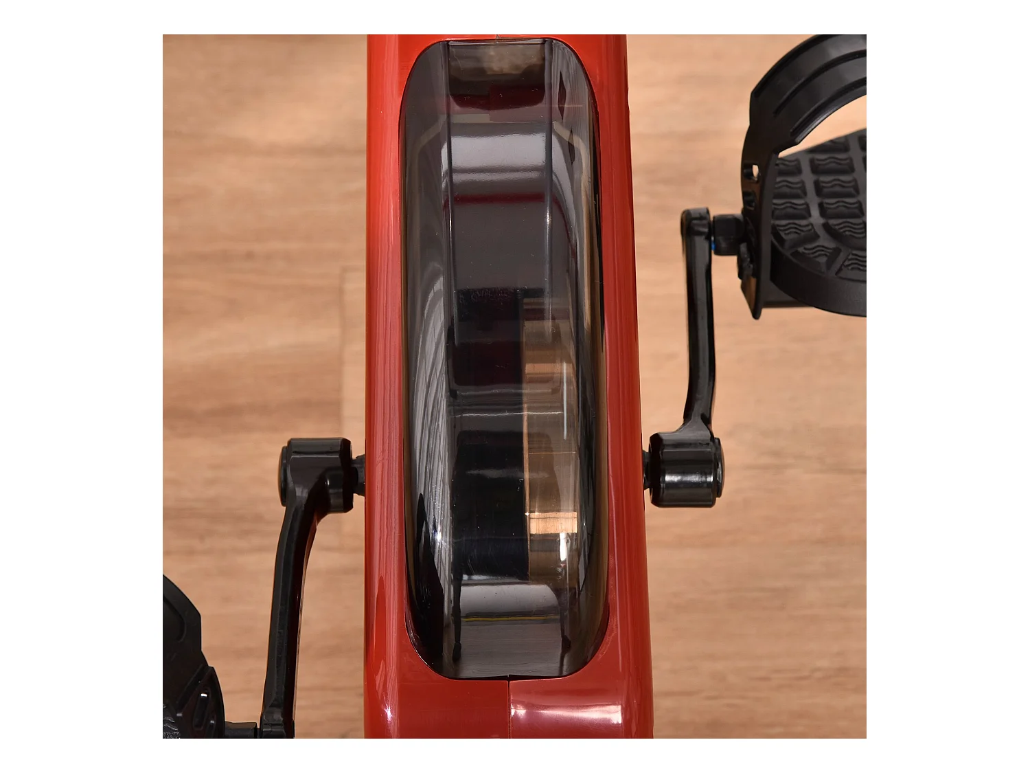 Bicicleta para ejercicios de forma x rojo 43x97x109 cm HOMCOM