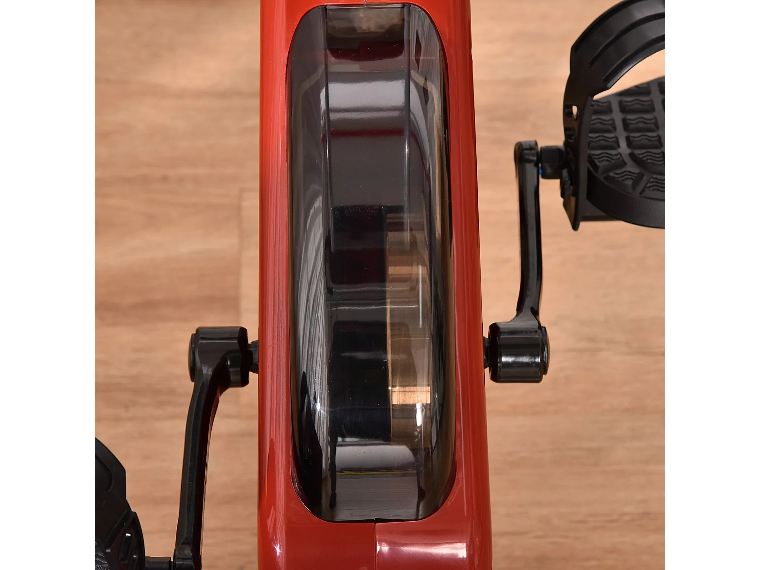 Bicicleta para ejercicios de forma x rojo 43x97x109 cm HOMCOM