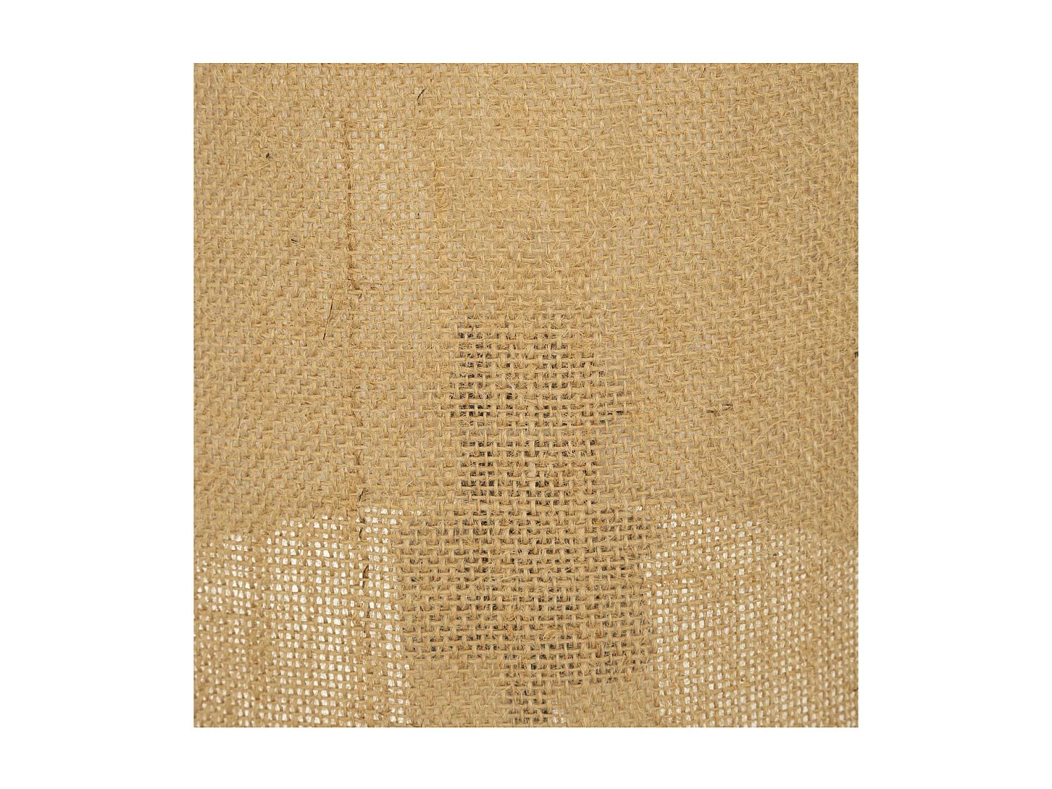 Lampe à poser trépied en Bois et Abat-jour en Coton H 52 cm