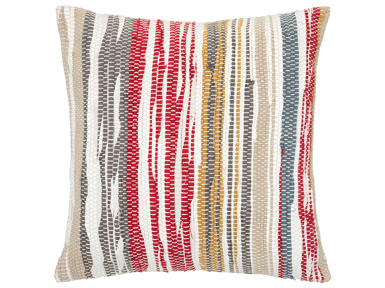 Coussin décoratif déhoussable Chindi en Coton 40 x 40 cm