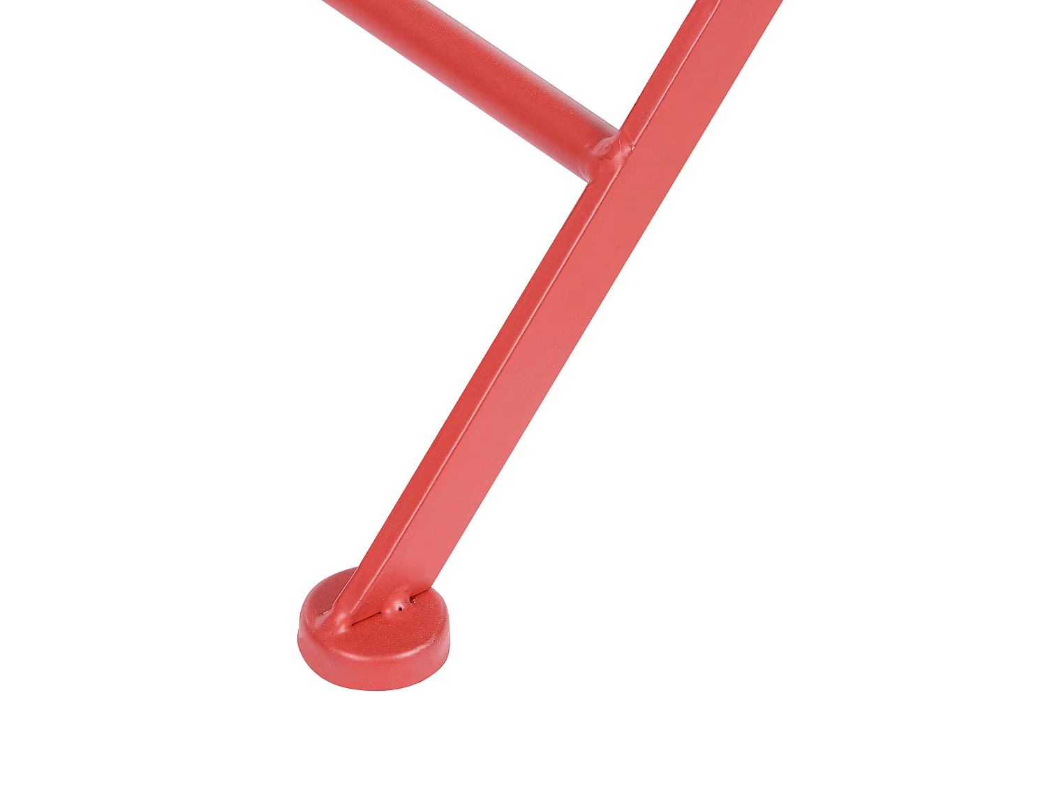 Tavolino Bistrot SCARIO 70 cm 70 cm Metallo Rosso