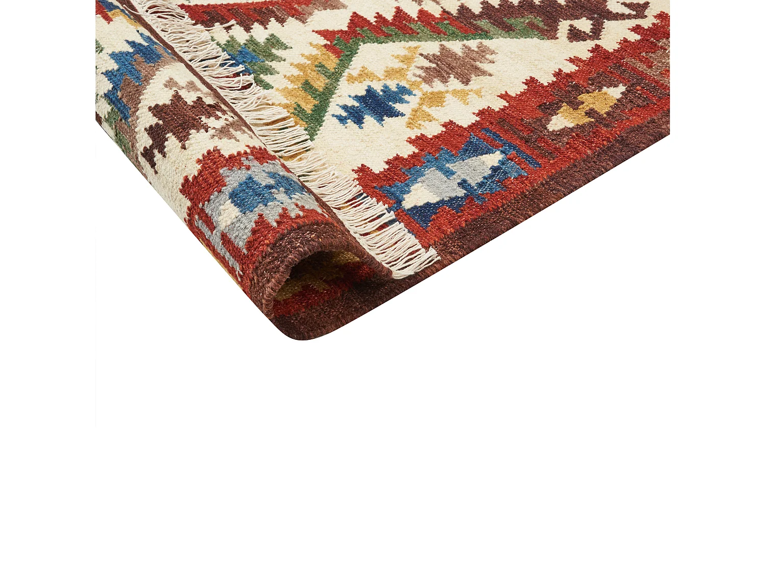 Tapis AREVIK Multicolore 80 x 150 cm Laine Kilim