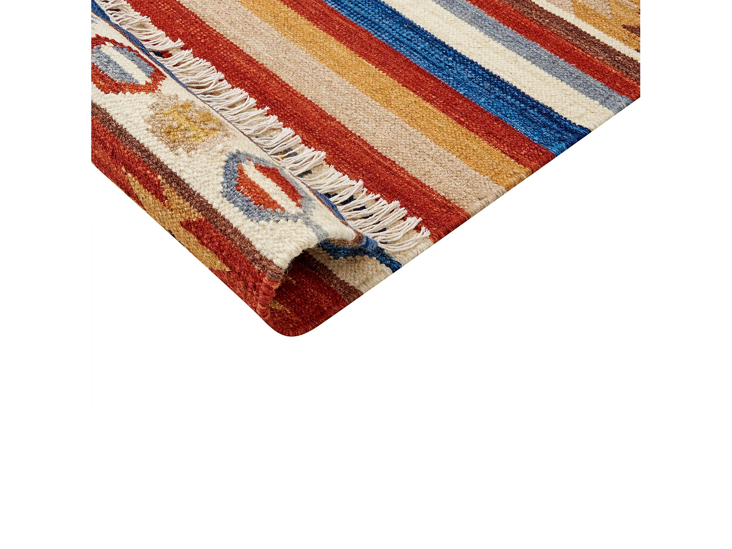 Tapis JRARAT Multicolore 160 x 230 cm Laine Kilim