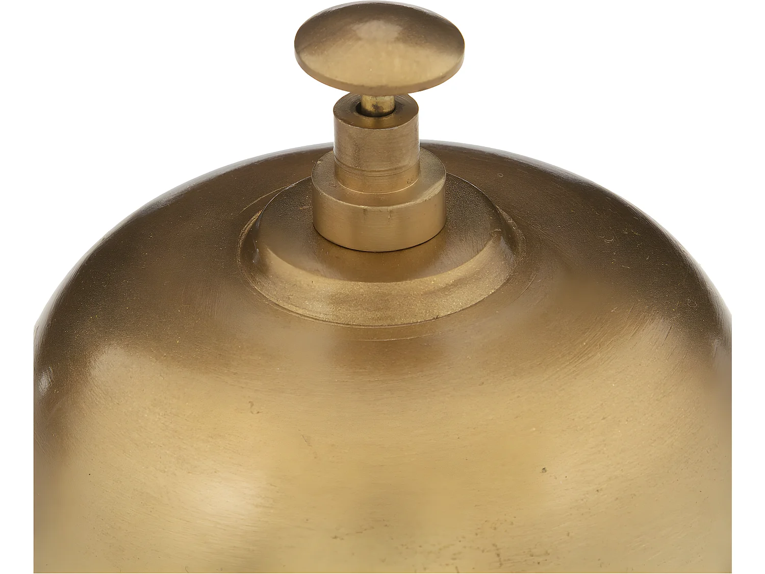 Sonnette style rétro en Bois et Métal D 10 cm