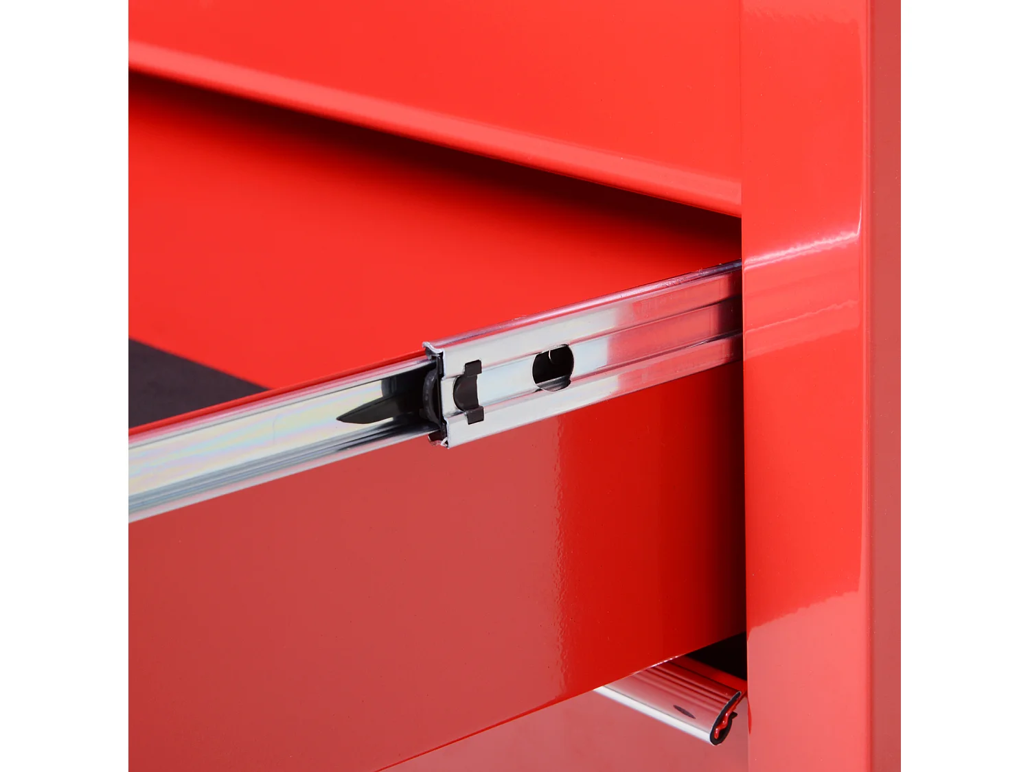 Caja taller rojo 69x33x75cm DURHAND