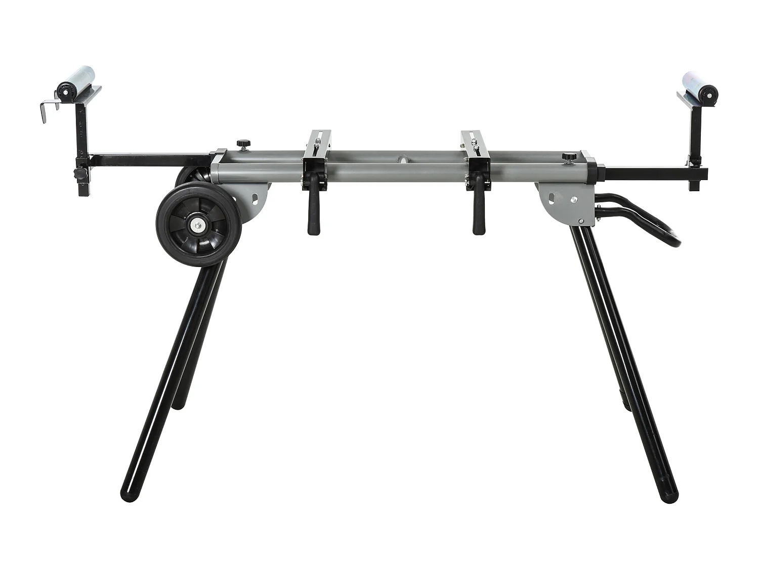 Soporte para sierra ingletadora negro 245x73x96 cm DURHAND