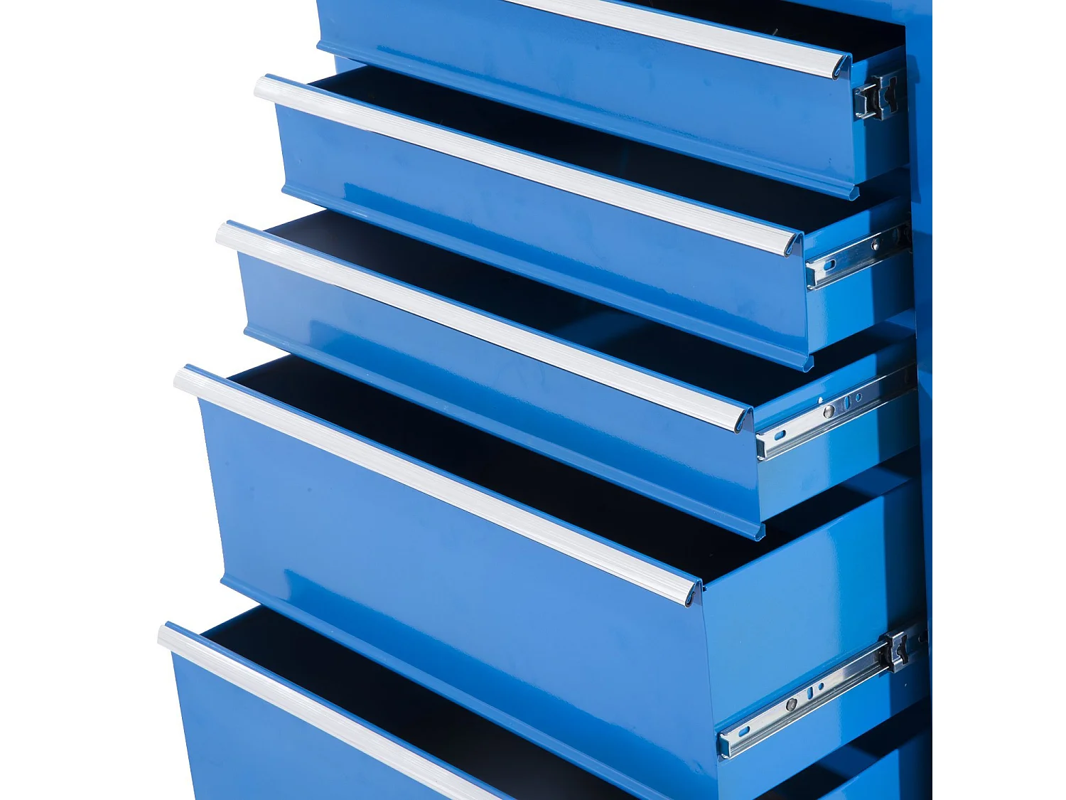 Carro de herramientas azul 61.5x33x82.5 cm HOMCOM