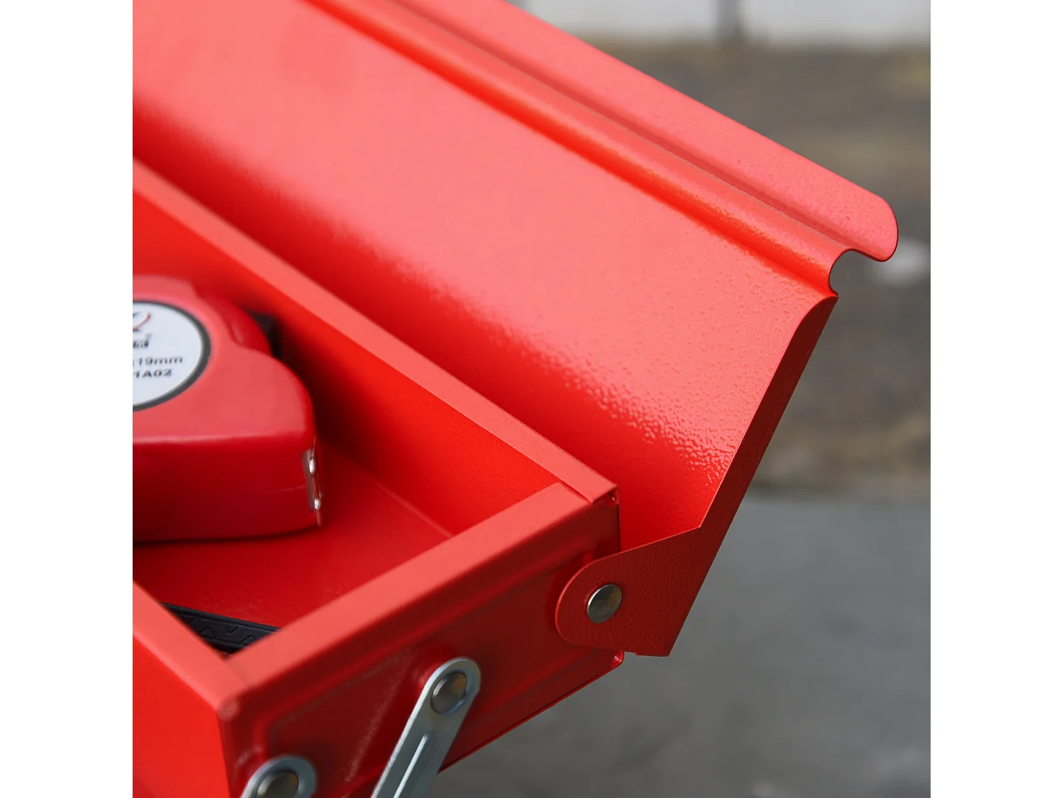 Caja de herramientas rojo 45x20x34.5 cm DURHAND