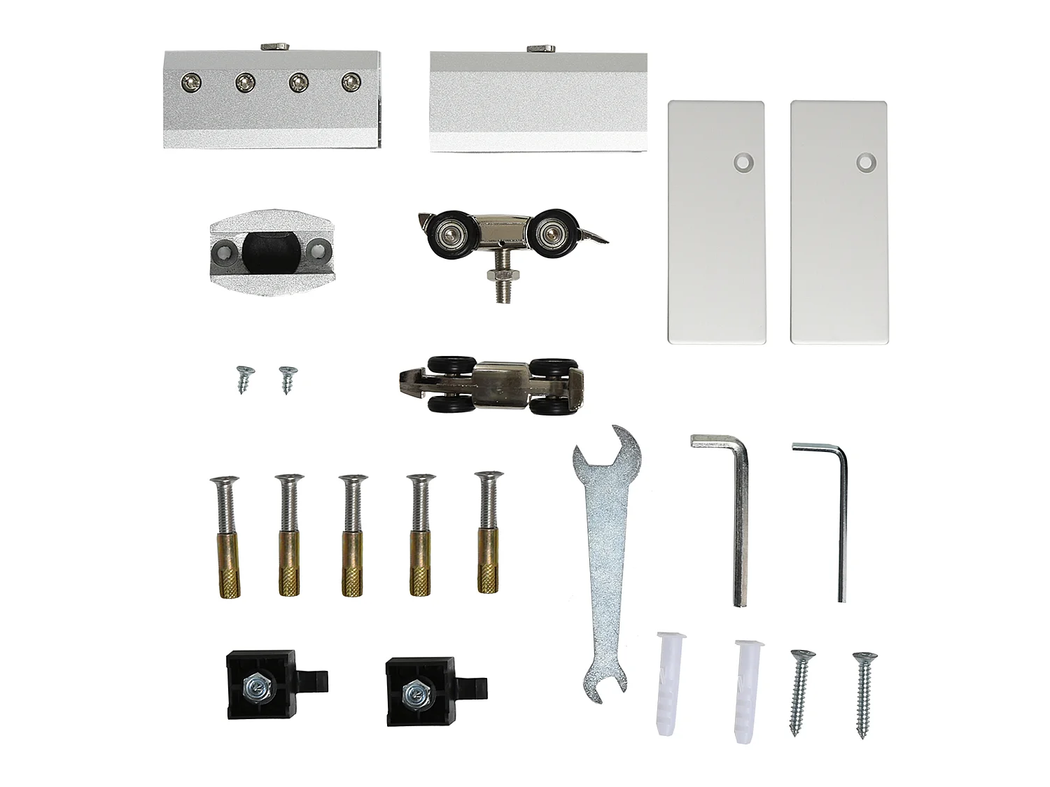 Puerta corredera transparente 200x213 cm HOMCOM