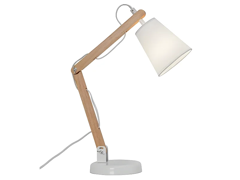 Flexo De Estilo Nordico Modelo Truman Madera-blando